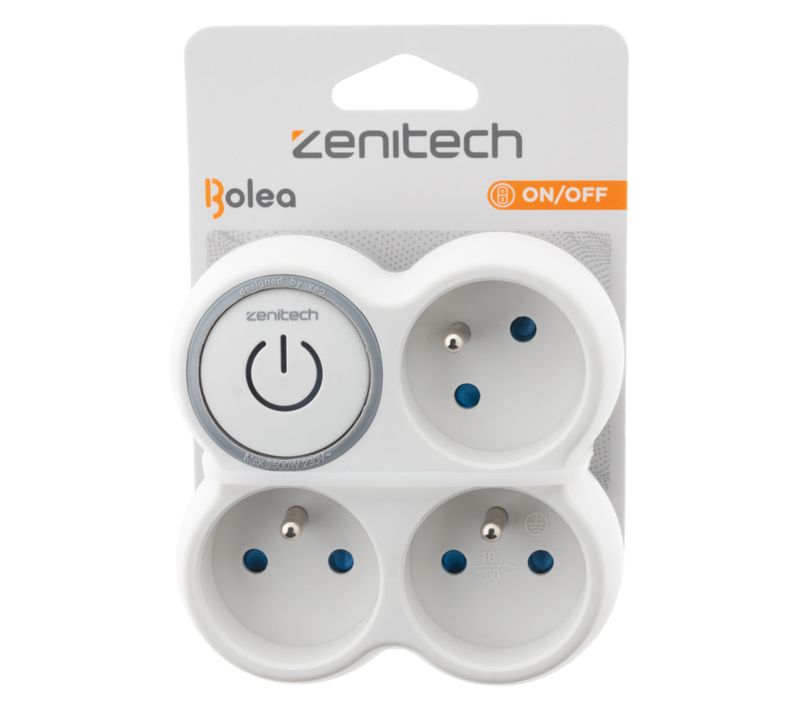 Triplite ZENITECH 3X16A + INTERRUPTEUR