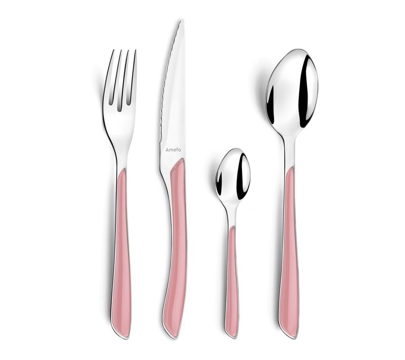 Eclat Pastel - Ménagère 24 Pièces