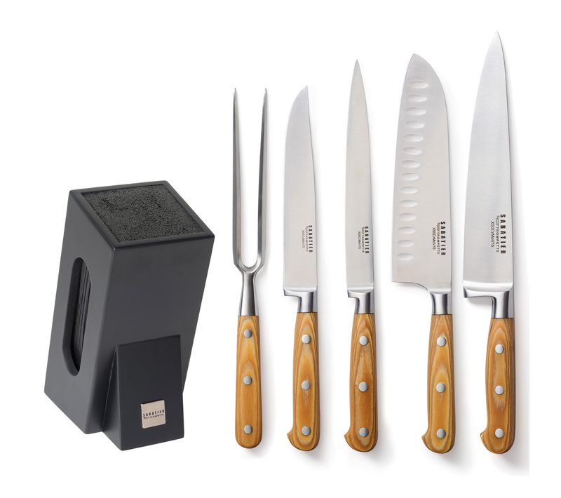 Essentiel - Bloc Spaghetti 5 Pièces En Bois Noir