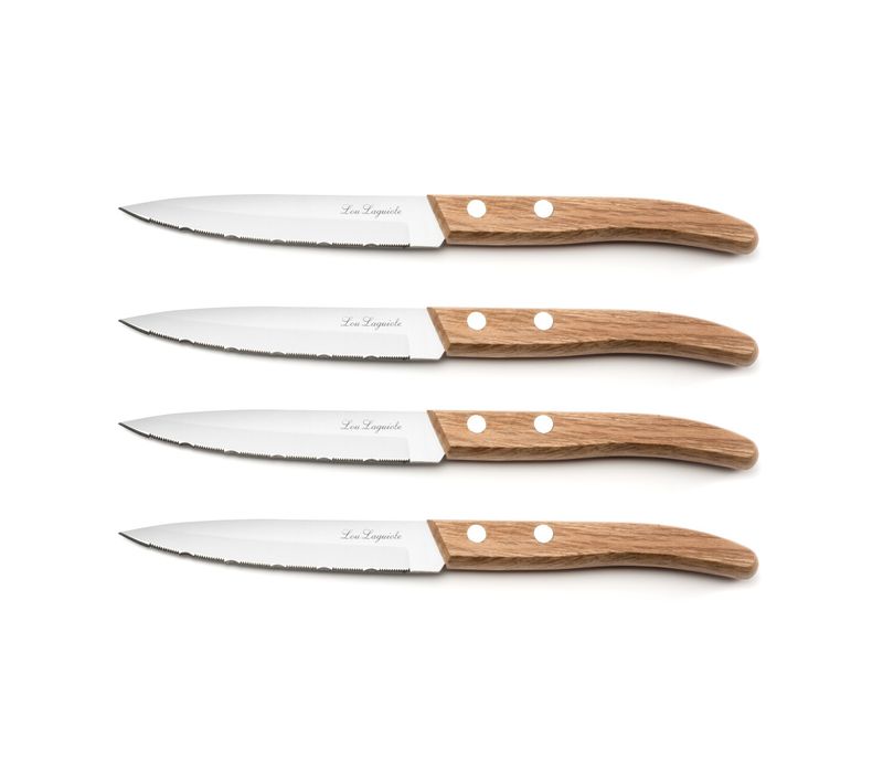 Forest - Set De 4 Couteaux Office" Bois Naturel"