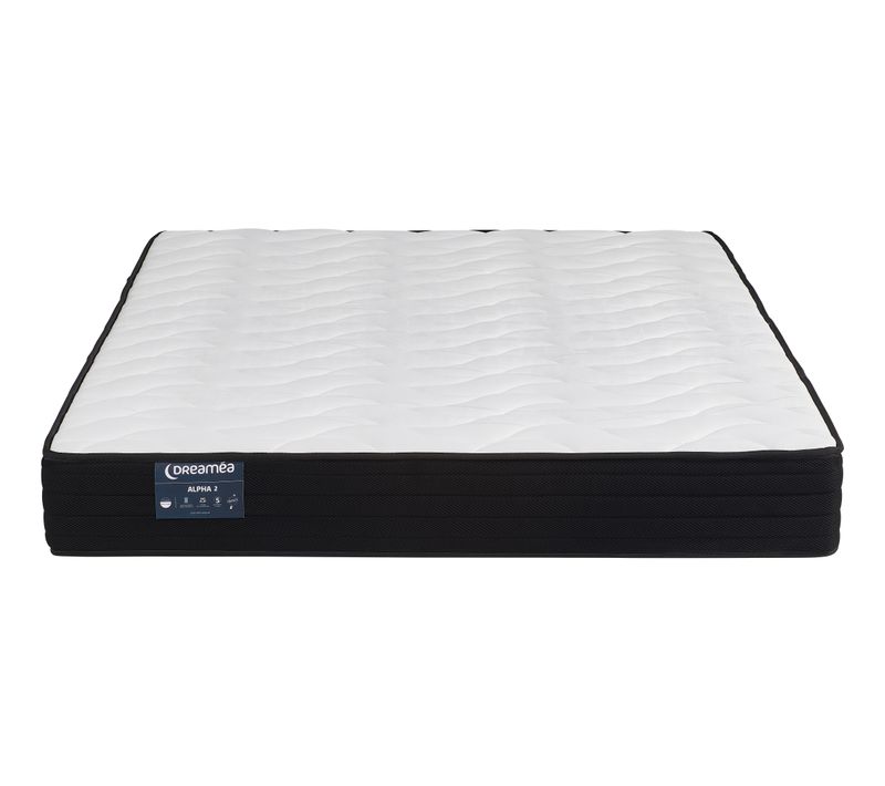 Matelas ressorts 140x200 cm DREAMEA ALPHA 2