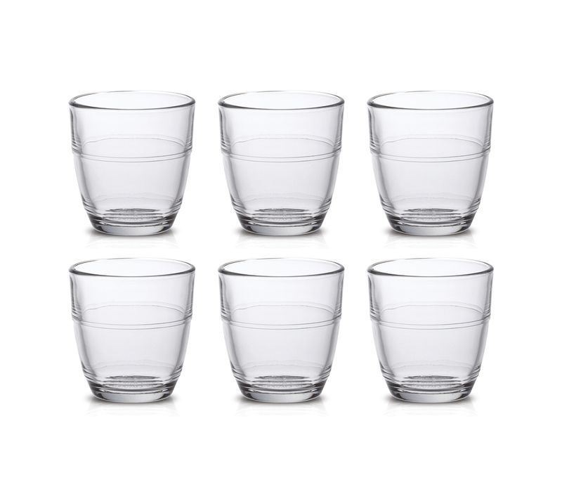 Boîte De 6 Gobelets Gigogne 16 Cl En Verre