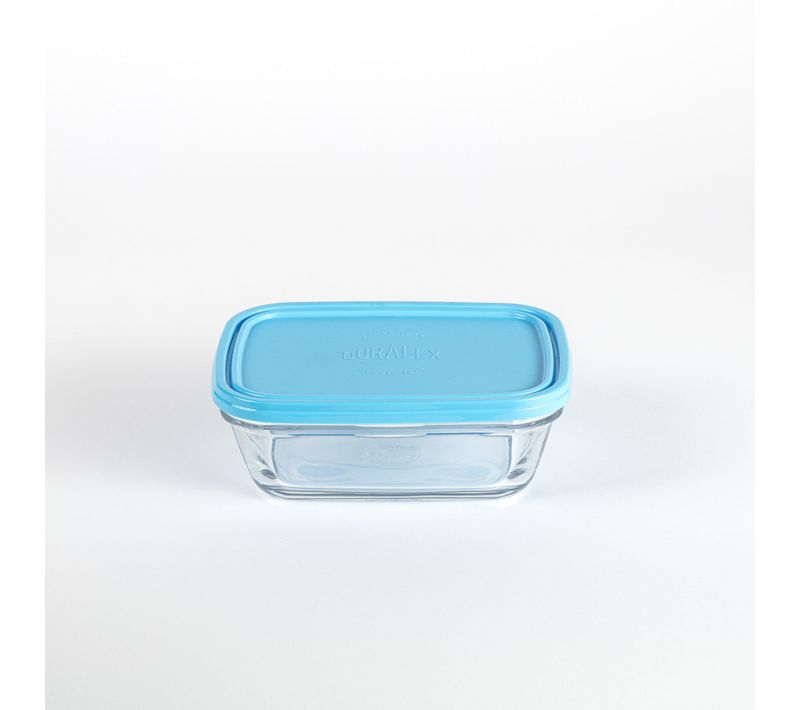 Freshbox - Boite De Conservation Rectangulaire Couvercle Bleu 1,1l