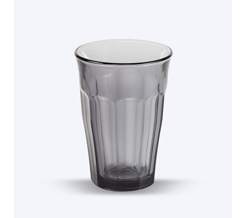Le Picardie - Verre à Eau - Gris 36cl (lot De 6)