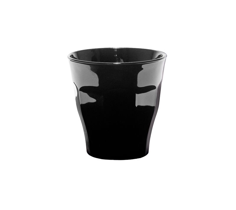 Boîte De 6 Gobelets Picardie Noir 25 Cl En Verre