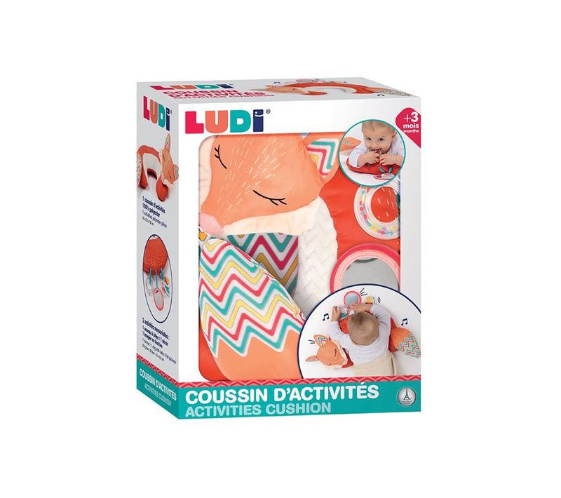 Jeu D Éveil  Coussin D'activités Renard