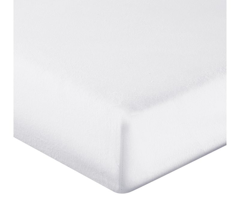 Protège-matelas En Coton Bonnet 30 Cm 160 G/m²  140x190 Cm Blanc Secure