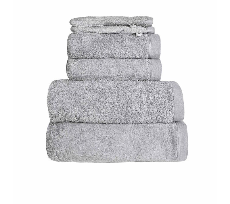Ensemble De Bain 6 Pièces 500 G/m²  (2 Draps De Douche +2 Serviettes De Toilette + 2 Gants)  Studio