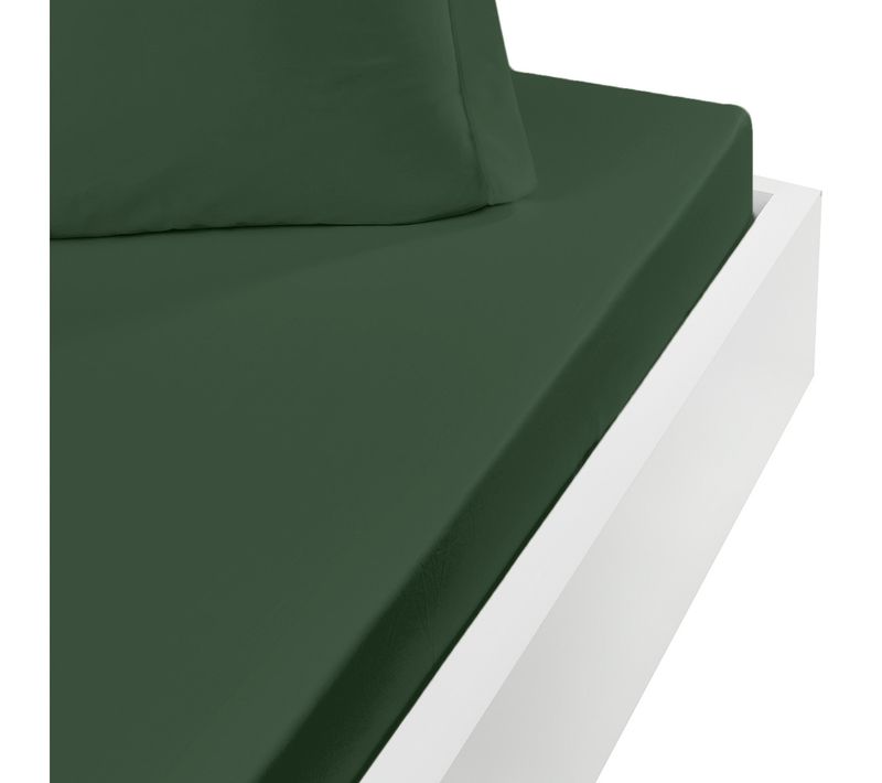 Drap Housse En Coton Bonnet 30 Cm  160x200 Cm Studio