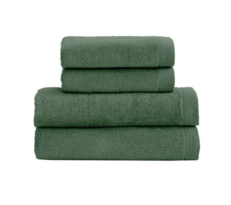 Ensemble De Bain 4 Pièces 500 G/m² (2 Draps De Bain + 2 Serviettes De Toilette) Studio