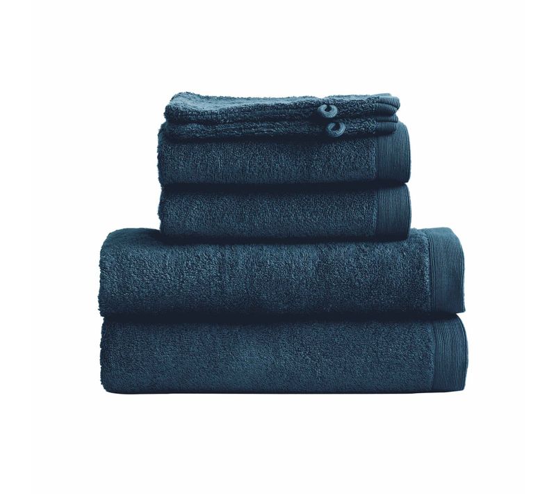 Ensemble De Bain 6 Pièces 500 G/m² (2 Draps De Douche +2 Serviettes De Toilette + 2 Gants) Studio