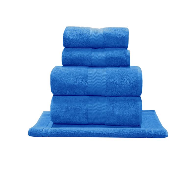 Ensemble De Bain Avec Tapis 5 Pièces   Luxury