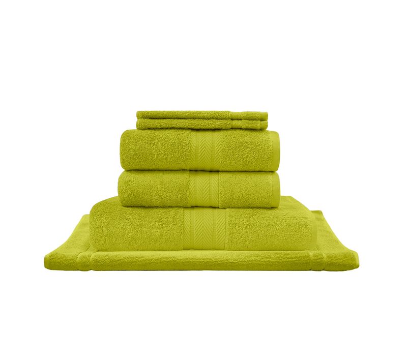 Ensemble De Bain Avec Tapis 6 Pièces   Citronelle Luxury