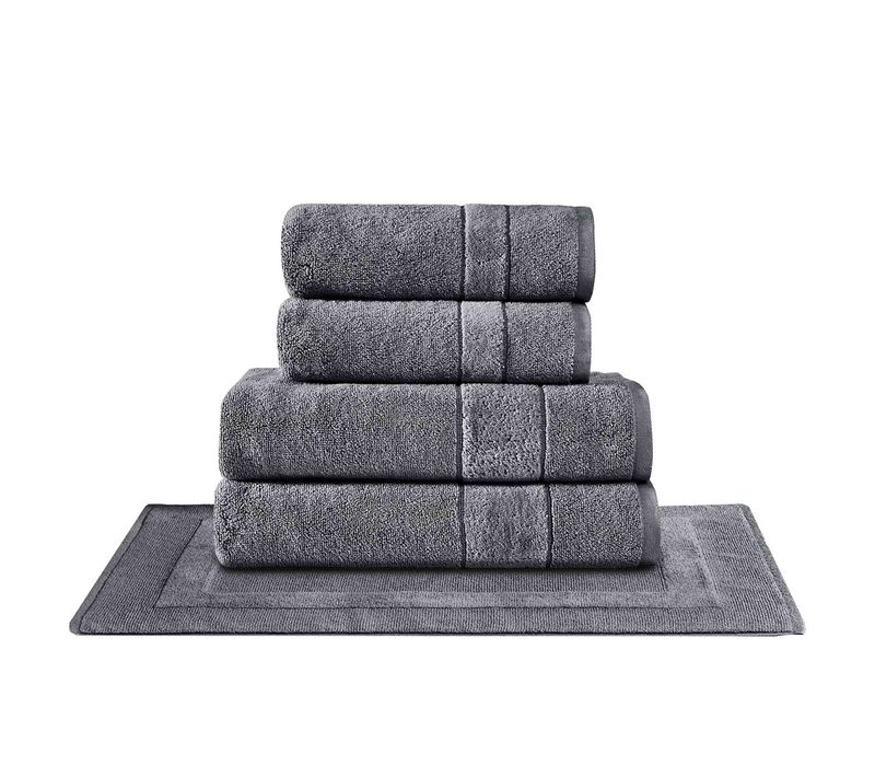 Ensemble De Bain 5 Pièces 650 G/m² Avec Tapis   California