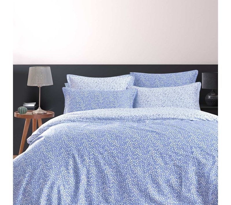 Parure Housse De Couette Satin + 2 Taies 65x65 Cm  200x200 Cm Impatience