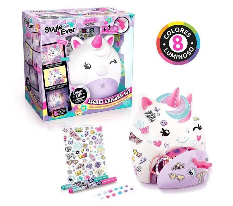 Canal Toys - Style For Ever - Lampe Licorne Secrete - Ofg 301