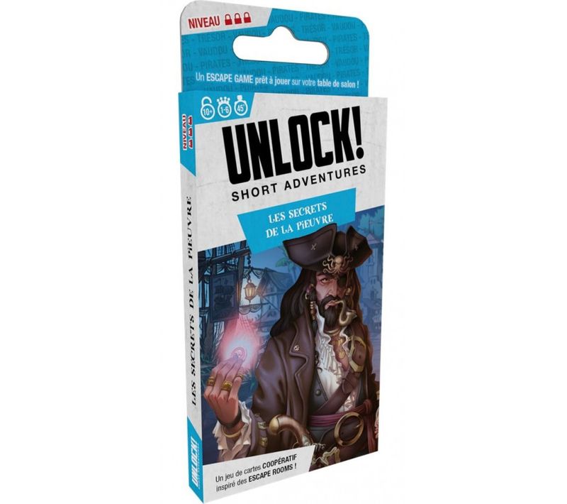 Jeu D Ambiance  Unlock! Short Adventure 6 Les Secrets De La Pieuvre
