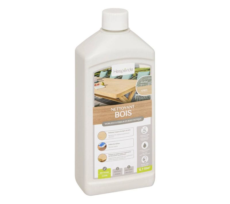 Nettoyant Pour Mobilier Extérieur Bois Exotique 1l