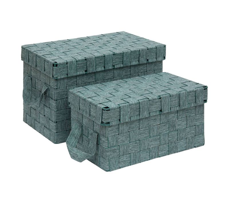 Set De 2 Paniers Lise Vert