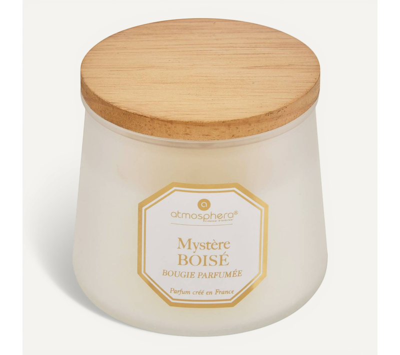 Bougie Parfumée Elisa Pêche - Fève Tonka - Vétiver Transparent 200g