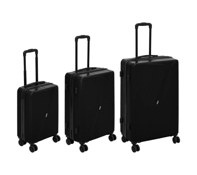 Set De 3 Valises Abs 8 Roues
