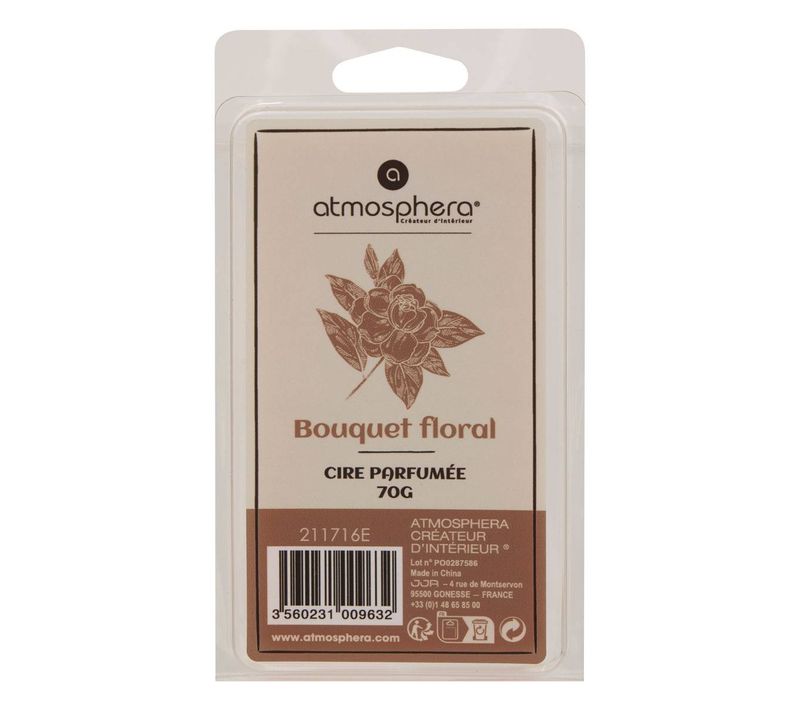 Cire Parfumée Laura Orange L5,5xp2xh10,2cm