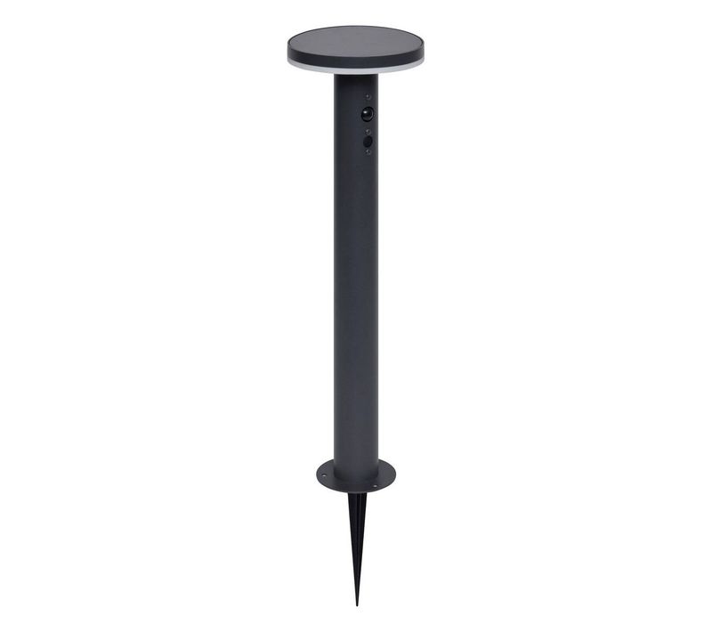 Potelet Detekt Solaire Détecteur De Mouvement Gris Graphite
