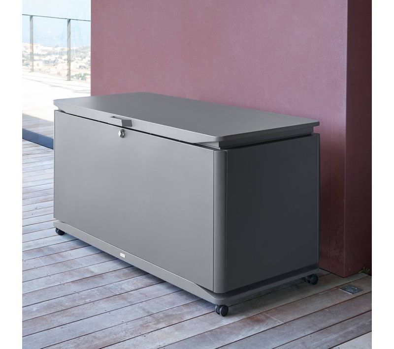 Coffre De Rangement Extérieur Alumia 920l Graphite Hespéride