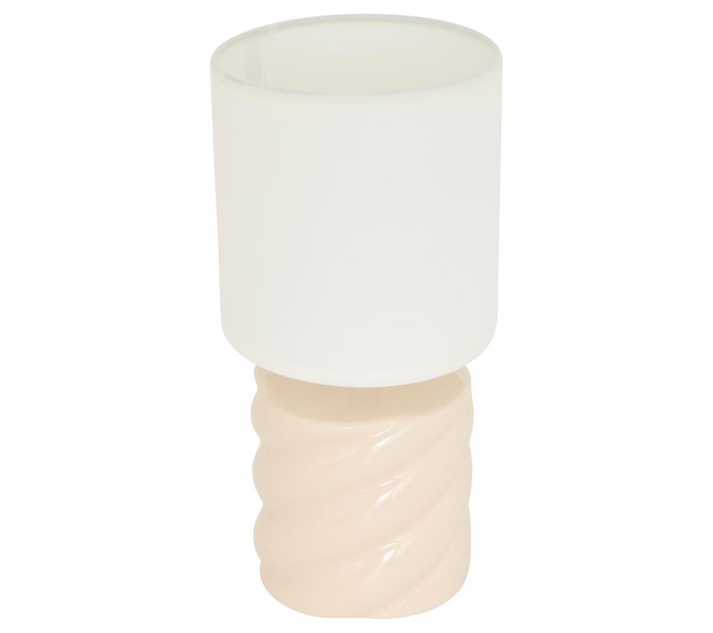 Lampe de chevet H. 27 cm NOLY Ivoire