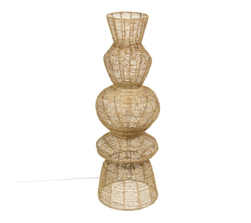 Lampadaire En Jute Titus - Beige
