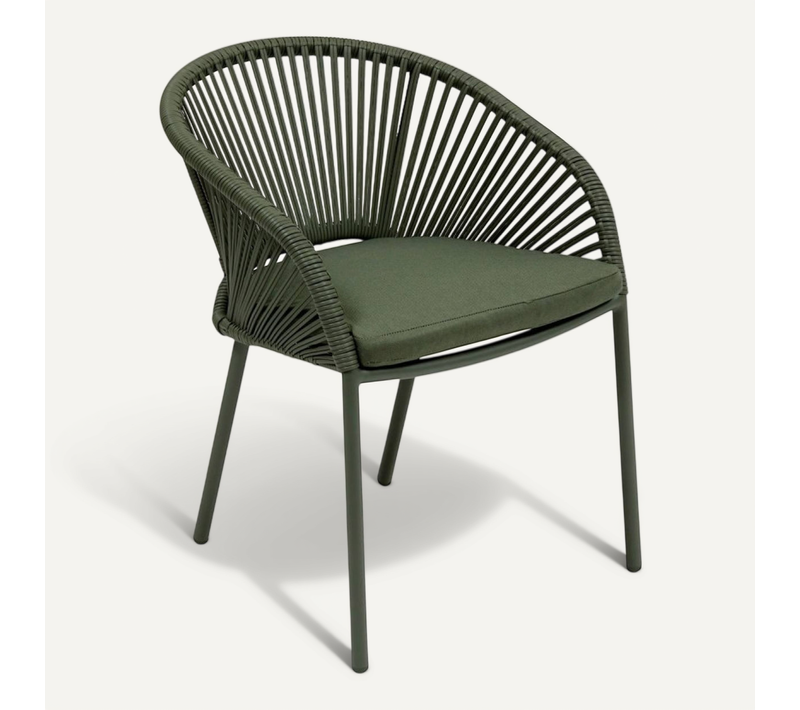Fauteuil De Jardin Oryon Aluminium Laurier Hespéride