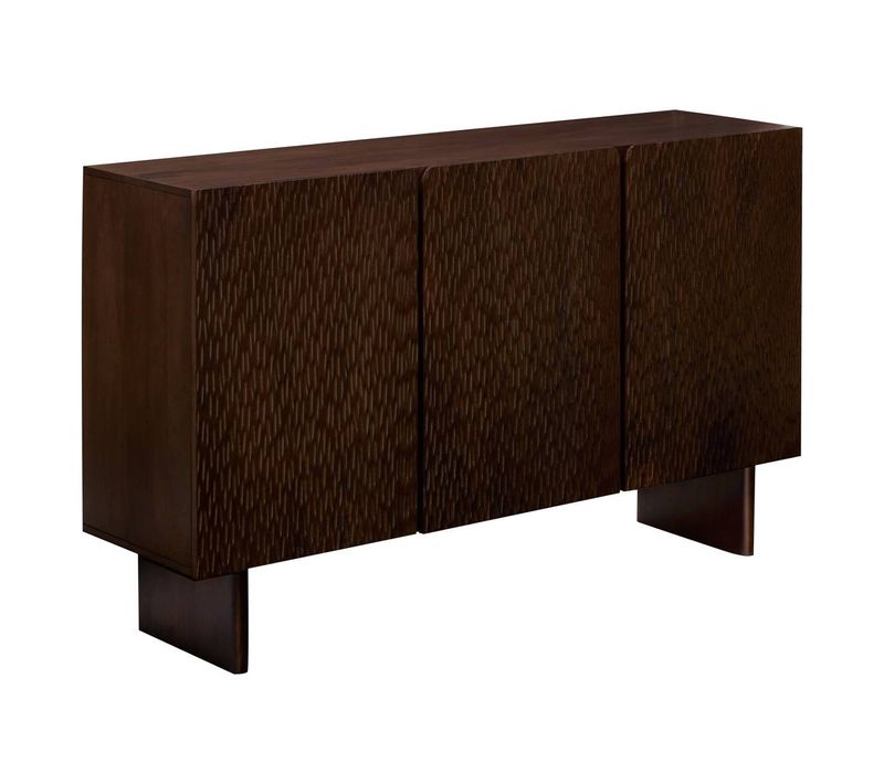 Buffet 3 Portes Nyero 90x150cm Marron