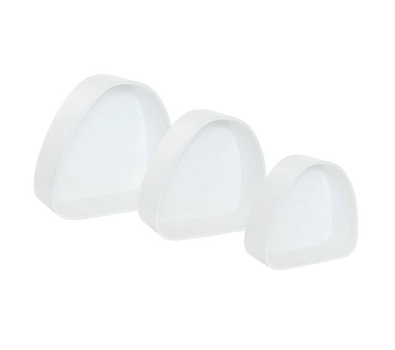 Lot De 3 étagères Sien Blanc