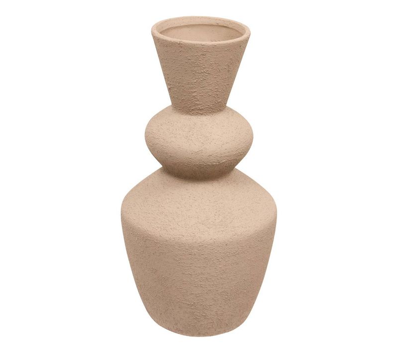 Vase Totem Ezia H34cm Marron