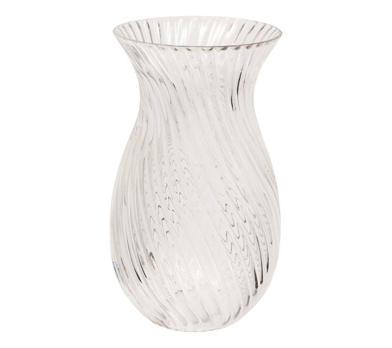 Vase Manel En Verre 17x17x29cm Transparent