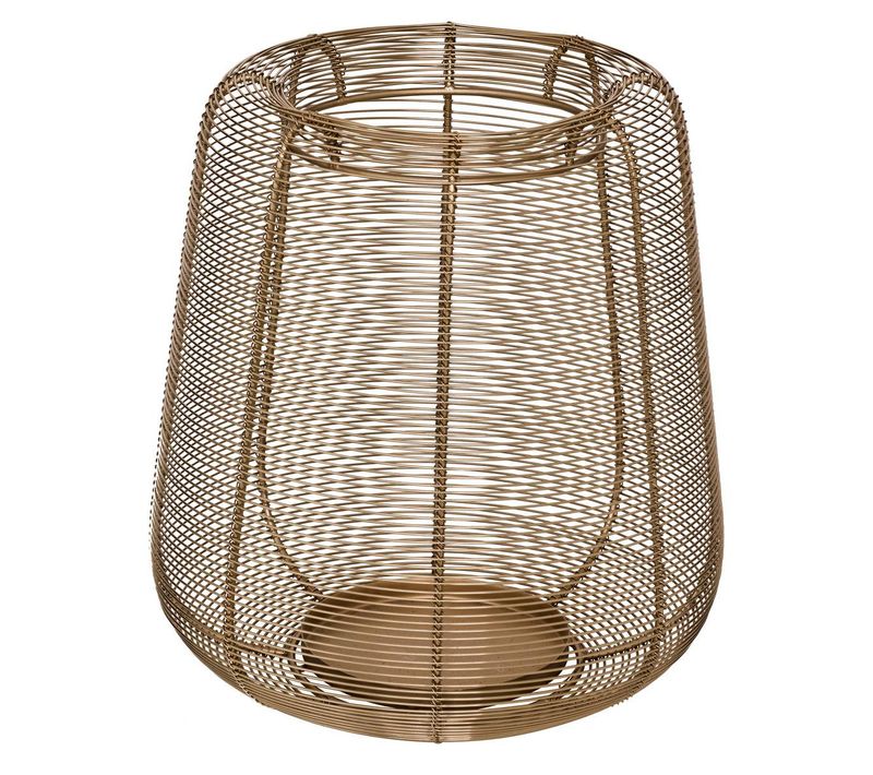 Lanterne Doré 27x27cm