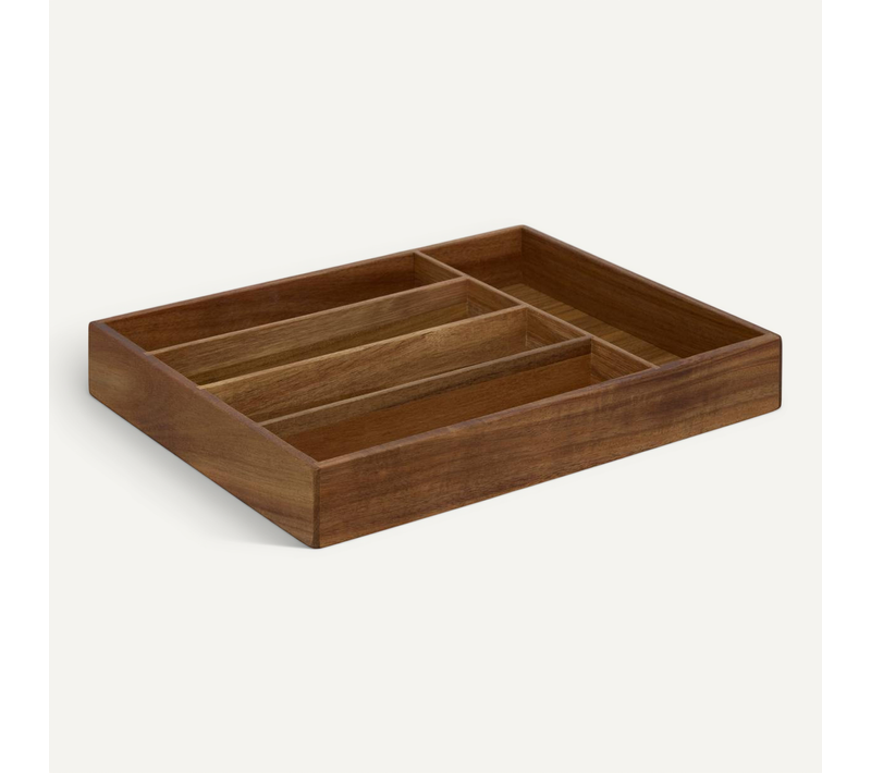 Range-couverts Tidy Smart Acacia L35cm