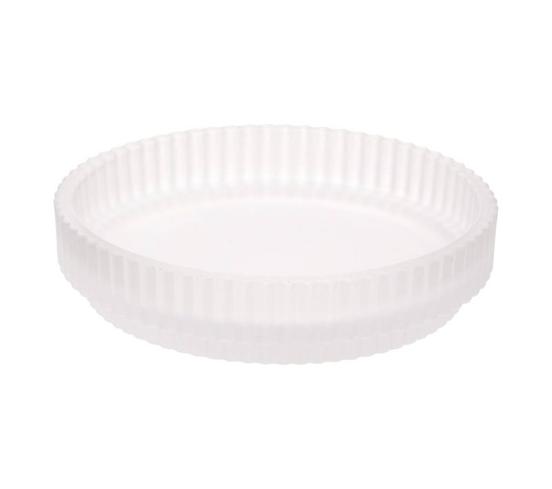Porte-savon Solis Rond D.11cm Transparent
