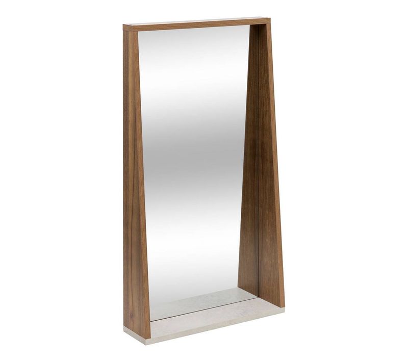 Miroir Come Rectangulaire 43x77cm Marron