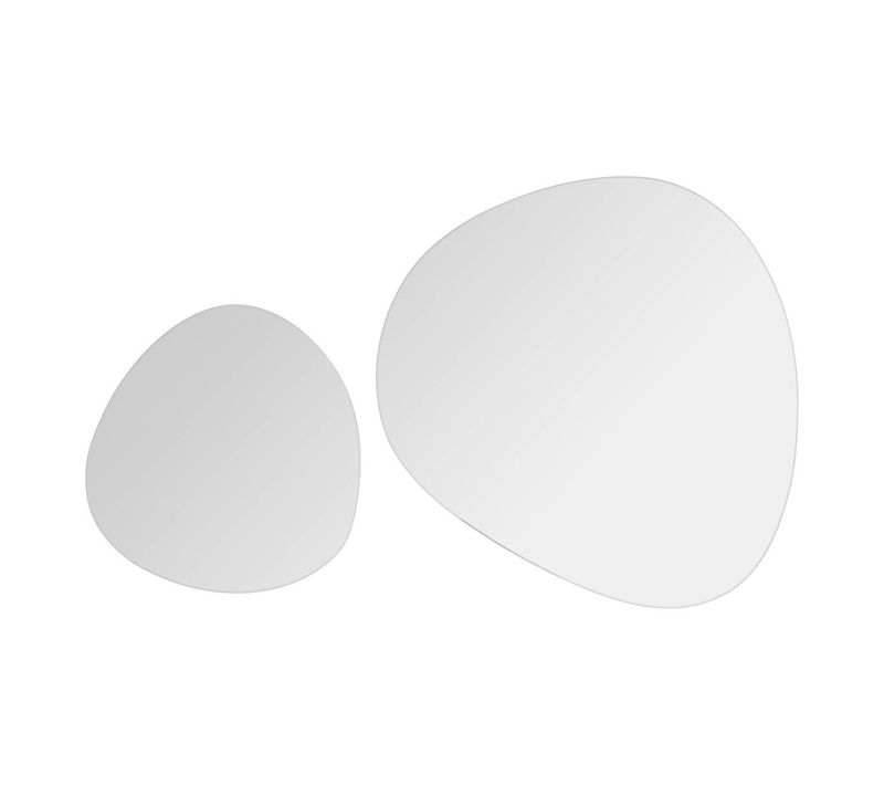 Lots De 2 Miroirs Adhésifs D20/30cm