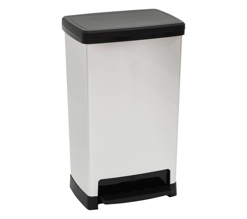 Poubelle 50l à Pédale