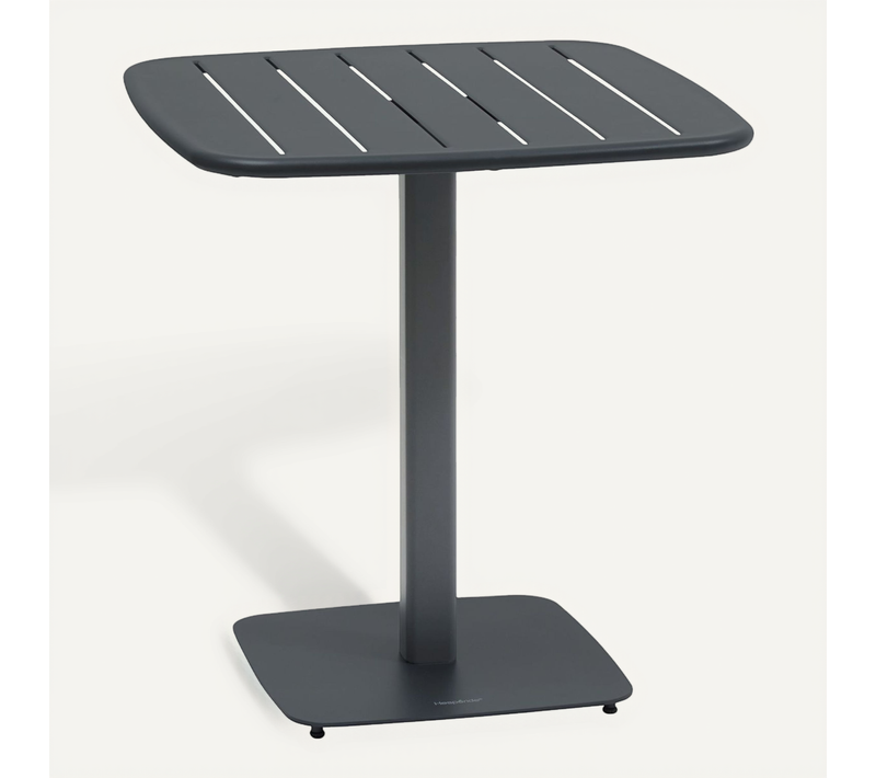 Table De Jardin Carrée 2 Places Alegoria - Graphite