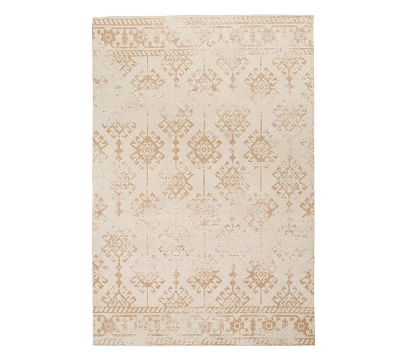 Tapis Bouclette Ozel Beige Lin 170x120cm