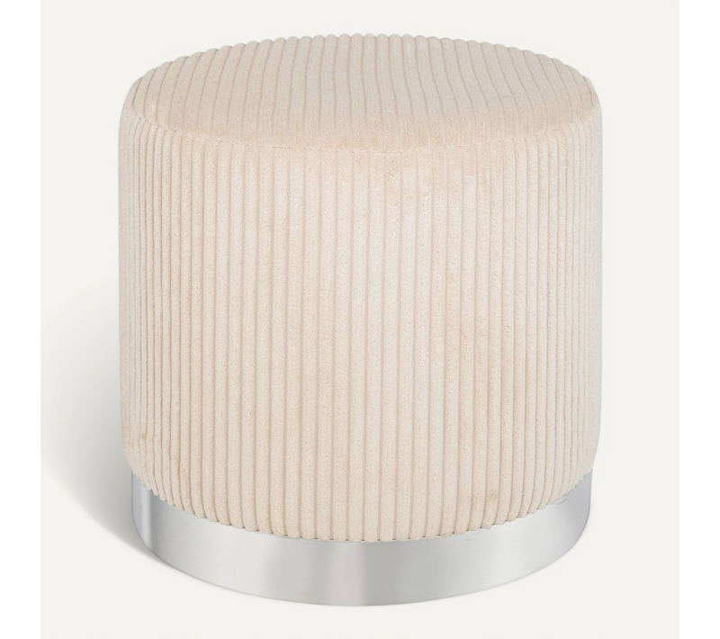 Pouf Sylia Ivoire