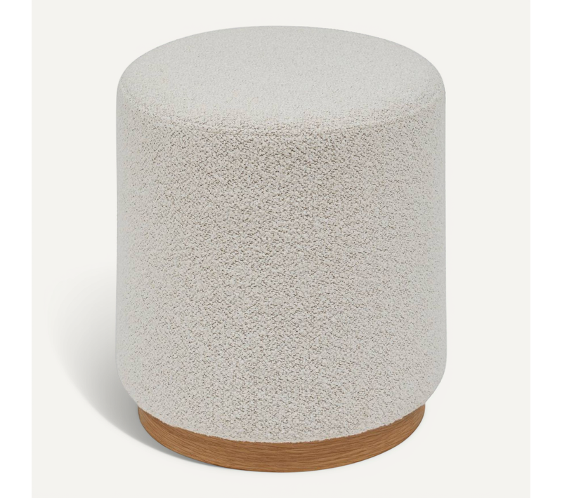 Pouf Nesky Blanc