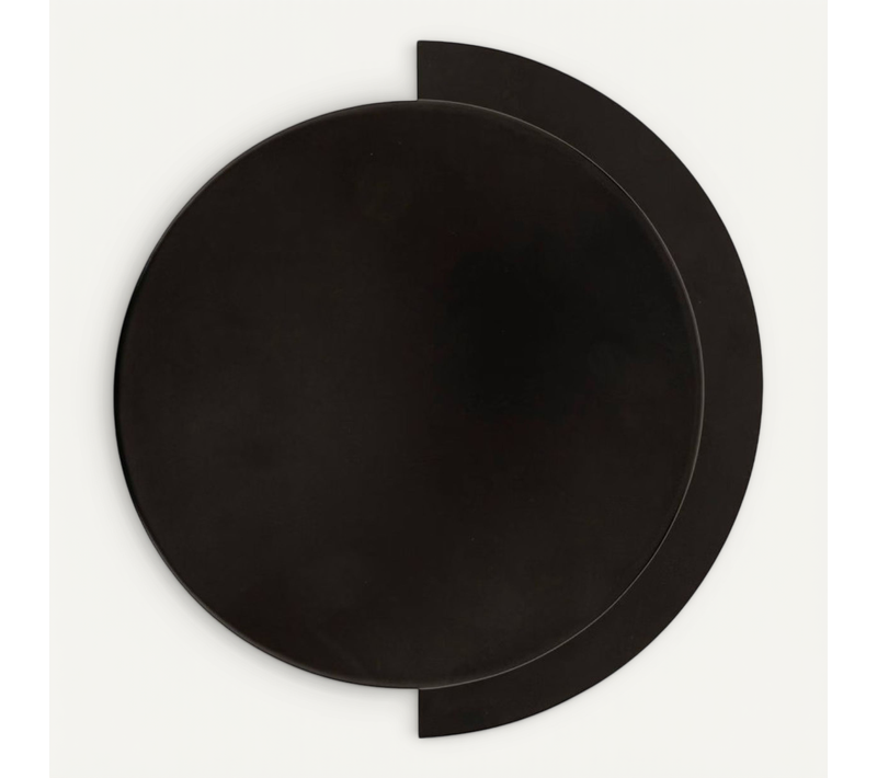 Applique Mystu 30,5 Cm Métal Noir Atmosphera