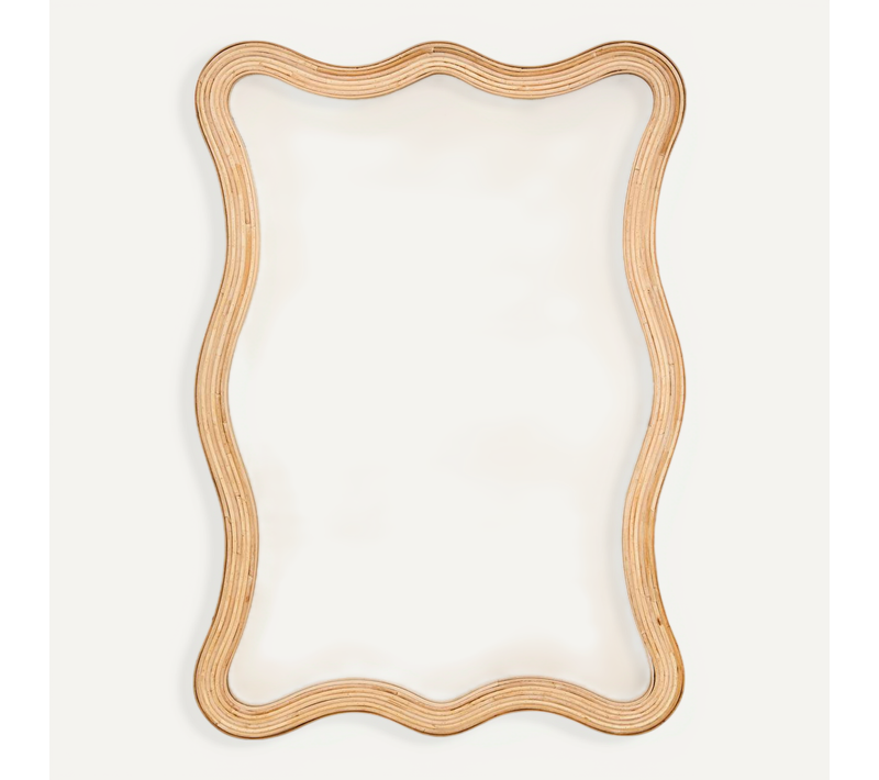 Miroir Mural Maggie Beige 100x70cm