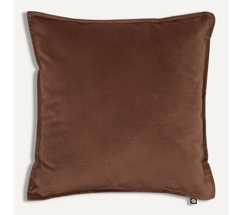 Coussin Lilou Marron Tonka 45x45cm