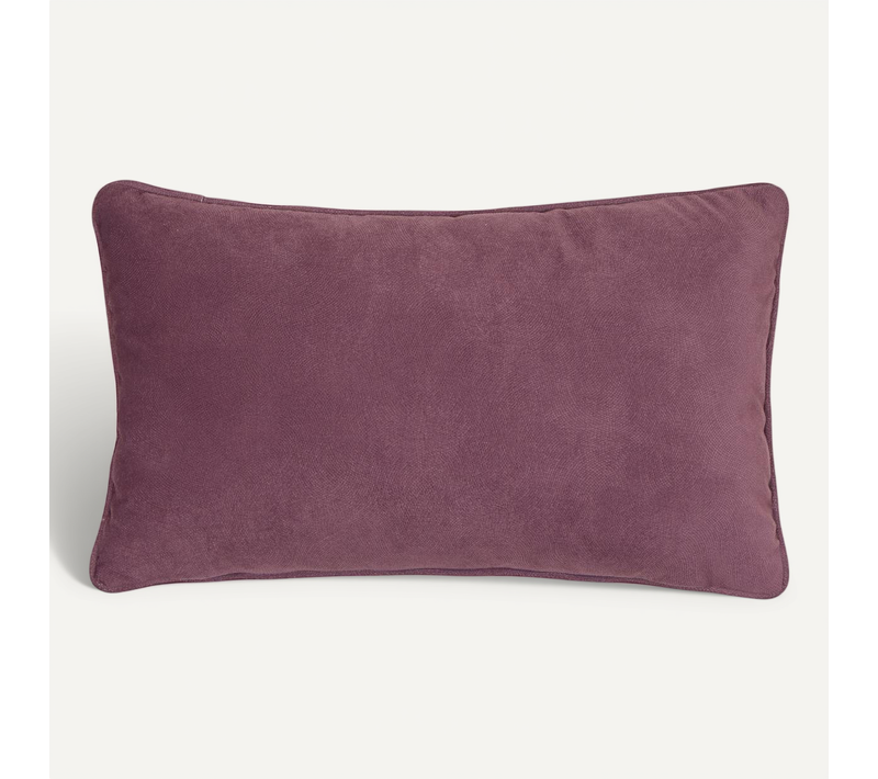 Coussin Lilou Violet Clair 50x30cm