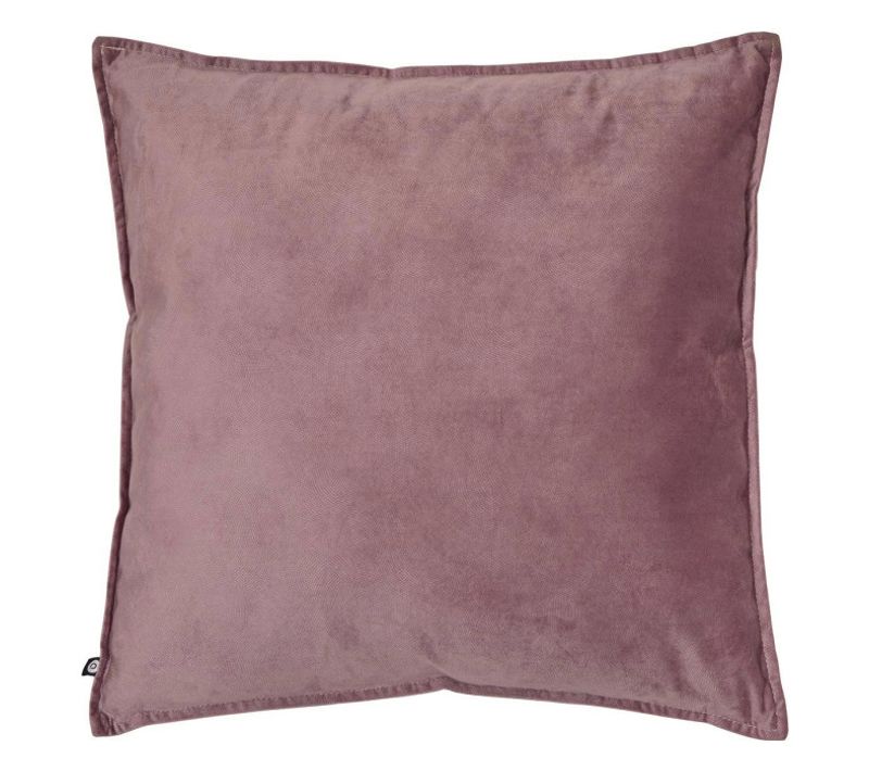 Coussin Déco Uni "lilou" 55x55cm Parme